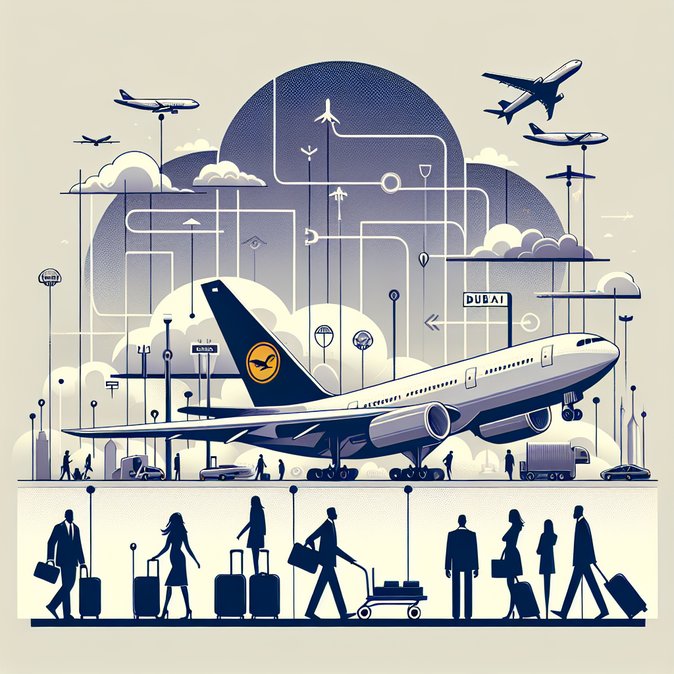 Lufthansa suspend tous ses vols vers les Émirats arabes unis et dévie ses trajets au-dessus du Golfe face à l'escalade du conflit au Moyen-Orient