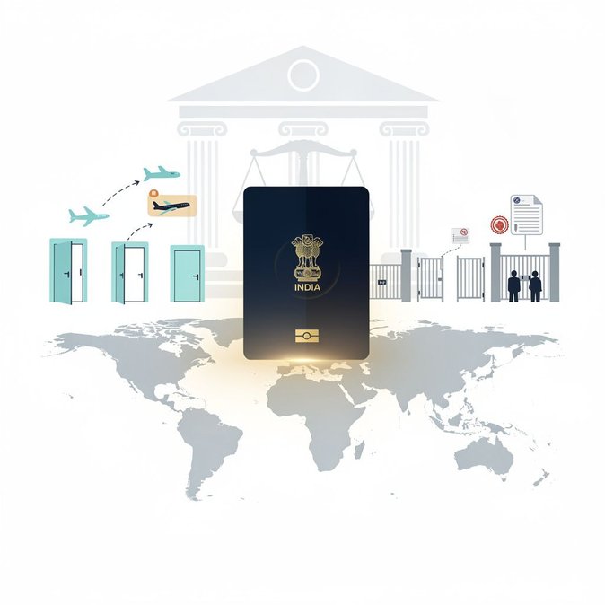 Le passeport indien gagne 10 places et se classe 75e dans l'indice Henley au cœur du débat sur la preuve de citoyenneté