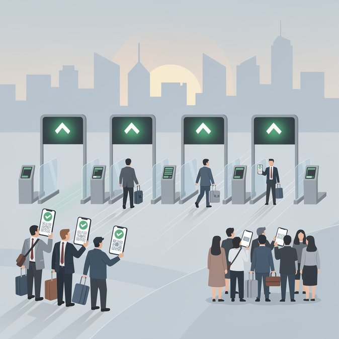 Plus de 160 000 voyageurs déjà inscrits aux voies électroniques « Inspection conjointe » de Huanggang, le Département de l’Immigration encourage davantage d’inscriptions