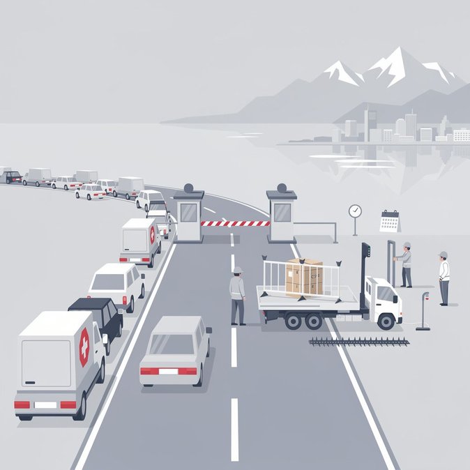 UK issues new advisory as Swiss-French border crossings set for temporary closures