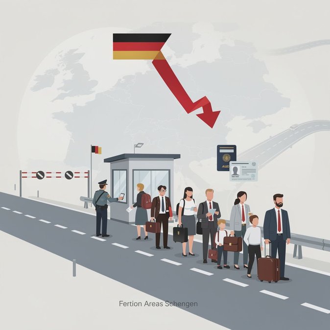 Germany Reports 28 % Drop in Irregular Entries Since Re-Imposing Schengen Border Checks