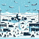 Snow Chaos at Munich Airport Forces 500 Passengers to Spend the Night on Board