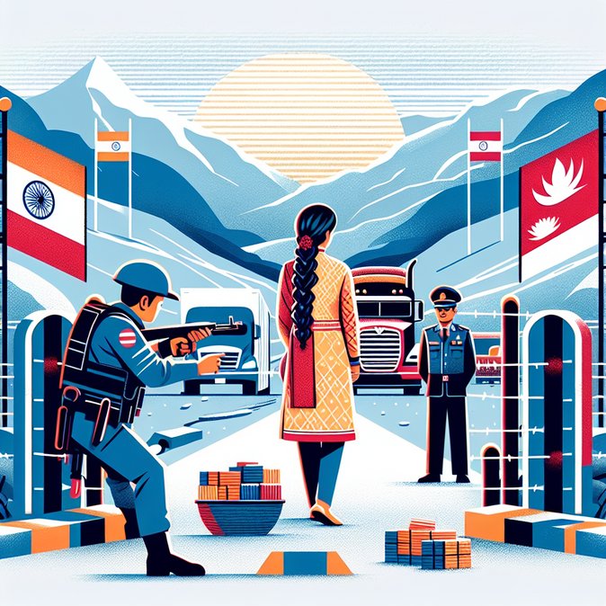 Chinese Woman Arrested at Indo-Nepal Border for Attempted Illegal Entry into India