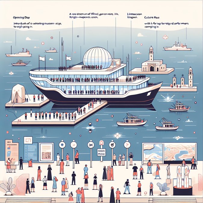 Museum-ship docks in Limassol as Art Explora Festival brings floating culture—and visitors—to Cyprus