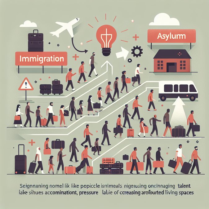 CSO Report: Immigration to Ireland Falls 16 % as 2024 Asylum Claims Hit Record High