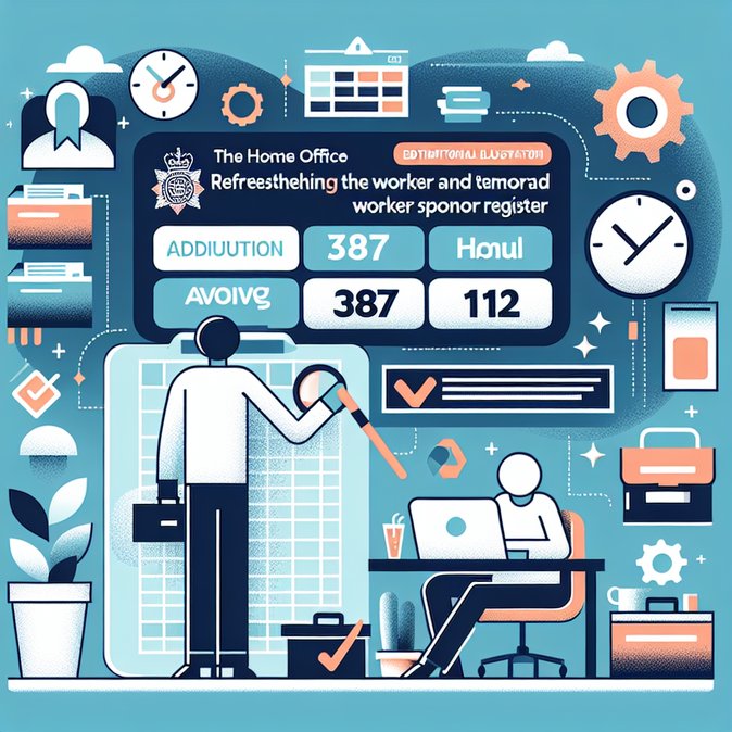 Home Office updates sponsor-licence register: 387 new UK employers gain permission to hire overseas talent