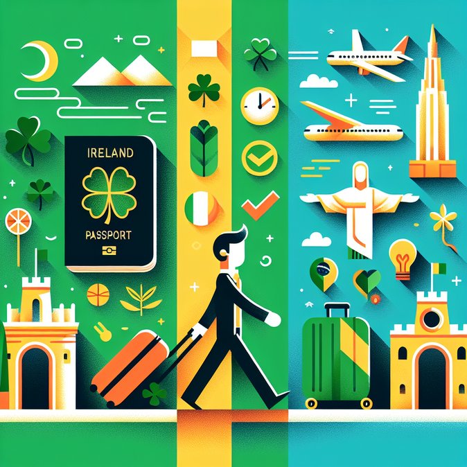 Brazil Grants Visa-Free Entry to Irish Travellers for Short Business and Tourism Visits