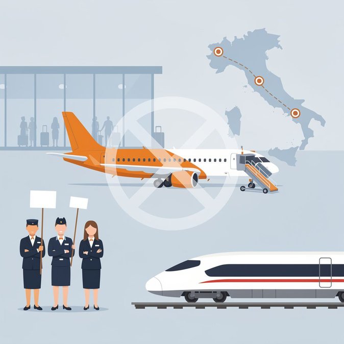 طاقم الطيران في easyJet يعلن إضرابًا وطنيًا لمدة 24 ساعة في إيطاليا يوم 16 أكتوبر