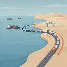 Corredor logístico marítimo-terrestre Sharjah-Omán registra un aumento del 66 % en el valor de la carga durante los primeros tres meses