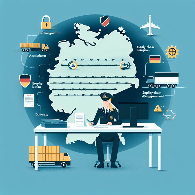 Germany Extends Border Checks on All Land Frontiers Until September 2026