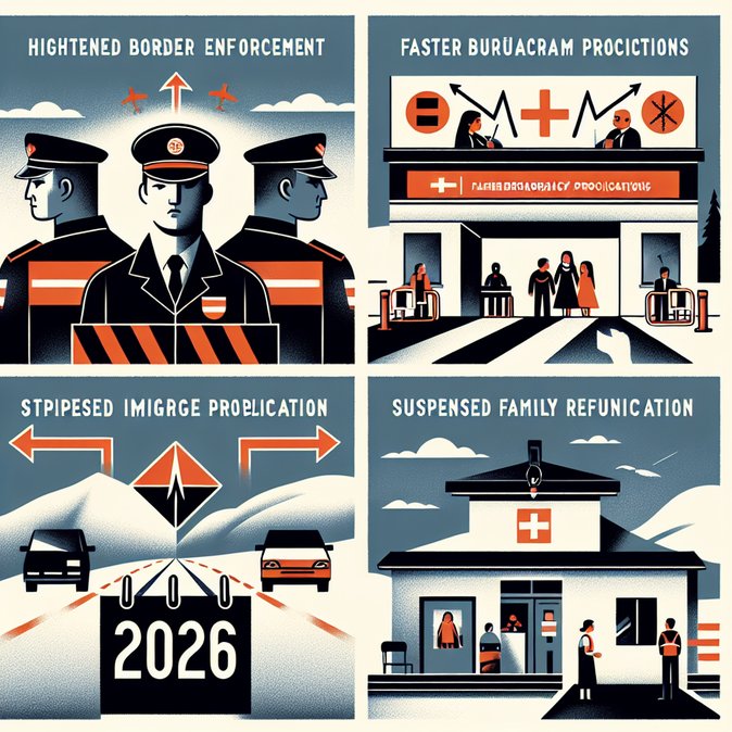 Austria reports record 14,156 deportations in 2025 as asylum applications fall 36 percent