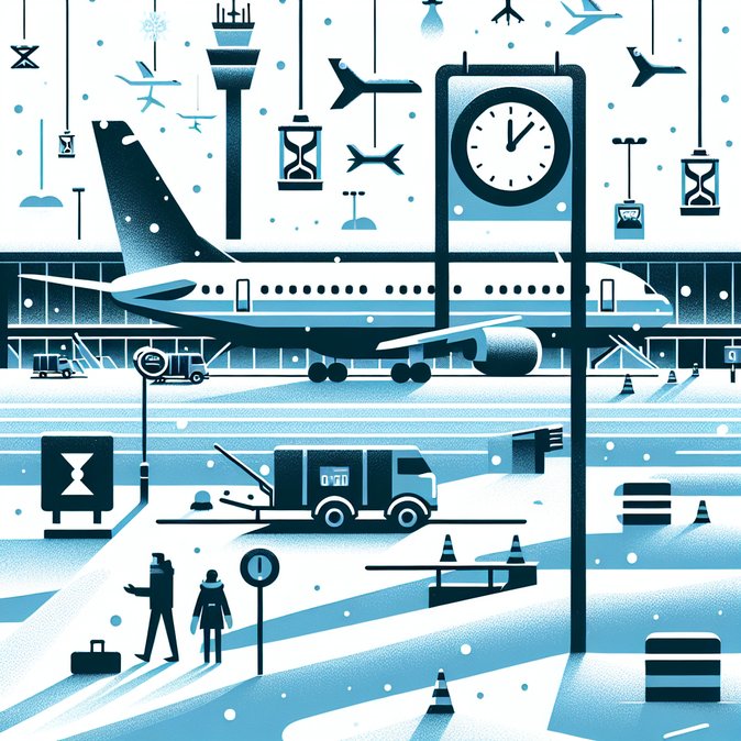 Continental Snowstorm Cascades into Eight Dublin Flight Cancellations, Affecting 1,260 Travellers