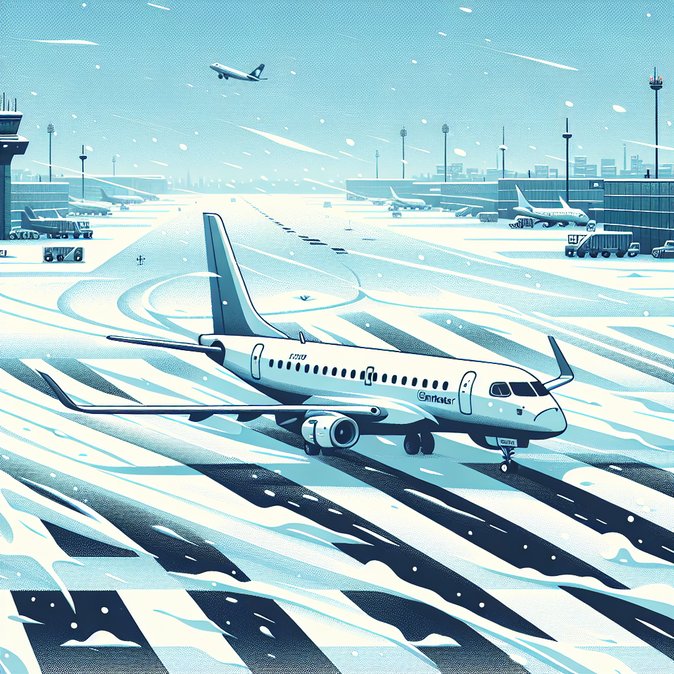 LOT航班LO771在维尔纽斯滑出滑行道,扰乱华沙-波罗的海重要商务航线