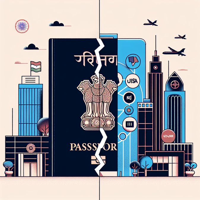 Debate erupts over India’s passport power as ranking row goes viral on X