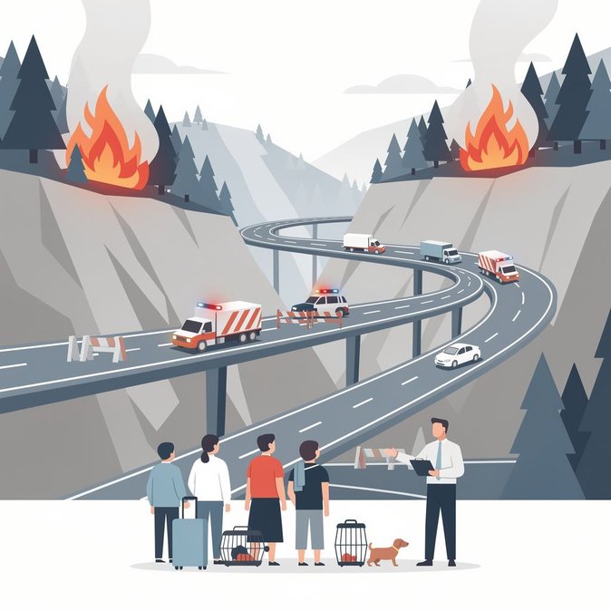 Fraser Canyon wildfires trigger new evacuation alerts and travel advisories in British Columbia