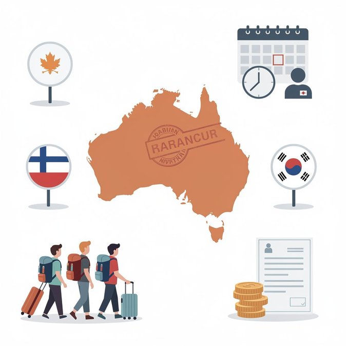 Australia expands Working-Holiday access: age cap lifted to 35 for four partner countries