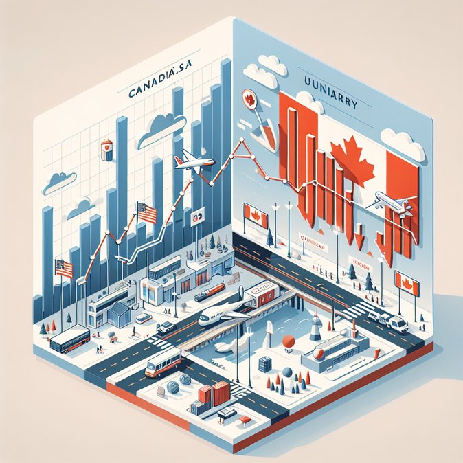 Canadian return trips to the United States fall 22 % while overseas travel hits new record – January 2026 Statistics Canada data