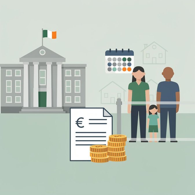 L'Irlande Renforce les Règles de Regroupement Familial pour les Non-EEE : Doublement des Seuils de Revenu et Introduction d'une Attente de Deux Ans