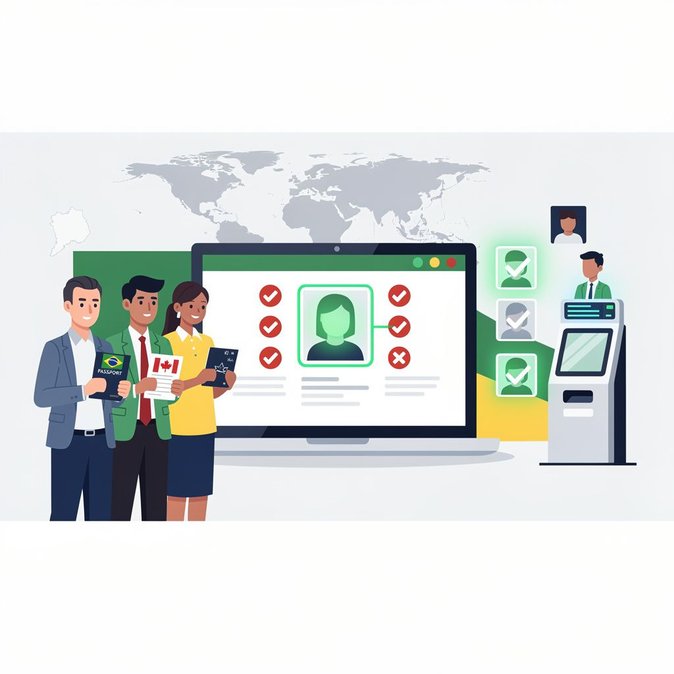 Guía actualizada sobre el eVisa de Brasil destaca normas más estrictas para las fotos antes de su lanzamiento en octubre para EE. UU., Canadá y Australia