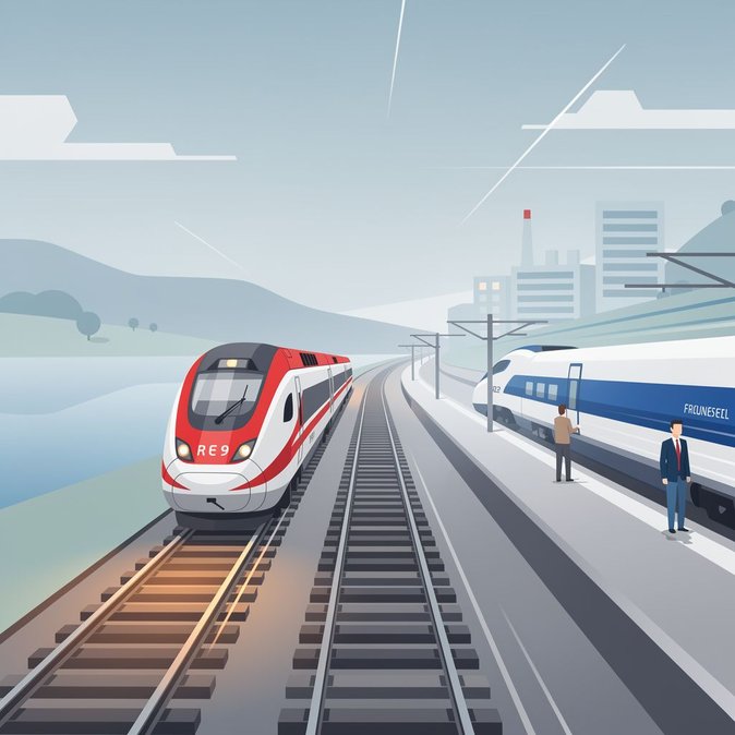 Rail service on Neuchâtel–Frasne line restored after weekend maintenance