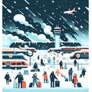 Winter storms and strikes cancel 59 flights and delay hundreds more at Paris-CDG