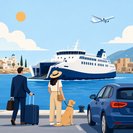 El enlace marítimo de pasajeros de verano entre Chipre y Grecia zarpa con un barco más grande