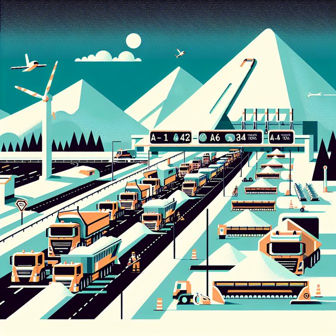 Madrid Deploys 62 Snowploughs and 4,000 t of Salt as Storm Marta Heads North-East