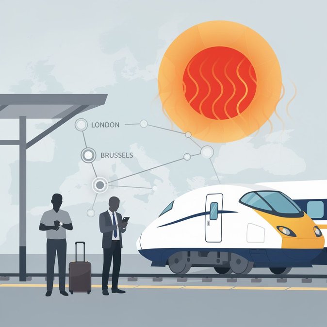 Eurostar cancels Brussels services for 28 June amid heatwave-related speed limits and staffing shortages