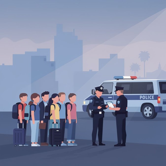 Le service de l'immigration interpelle sept personnes en situation irrégulière lors d'une descente à l'aube dans le centre de Nicosie