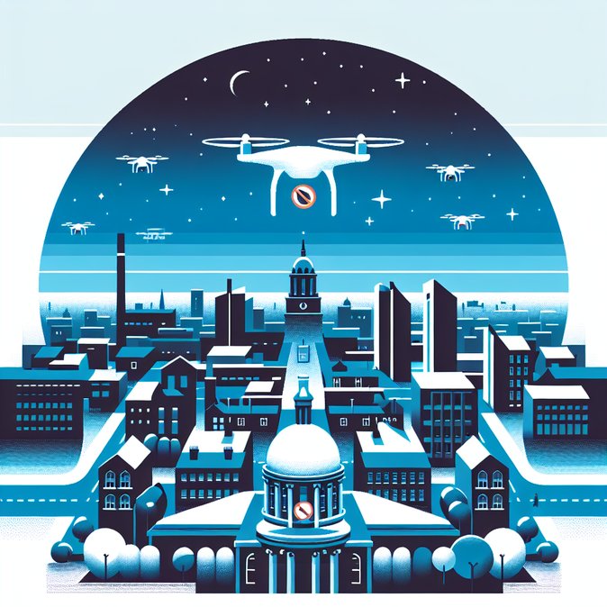 Temporary ‘No-Drone Zone’ over Dublin airspace lifted at 06:00 but highlights security trend