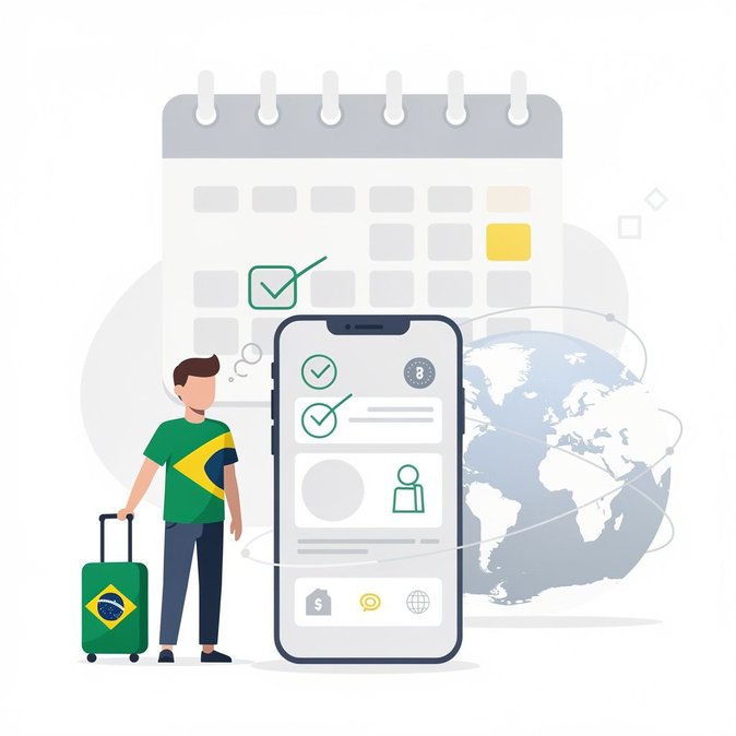 Brazilians Abroad Can Justify Missed Vote Online via e-Título App