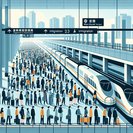 West Kowloon station packed as Hongkongers head north despite stronger yuan