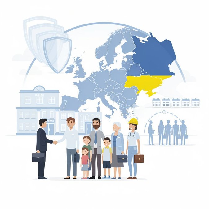 L'UE propose de prolonger la protection temporaire des Ukrainiens en Allemagne jusqu'en mars 2028