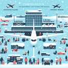 Miles de personas varadas en Laponia tras la cancelación de vuelos vacacionales en el aeropuerto de Kittilä