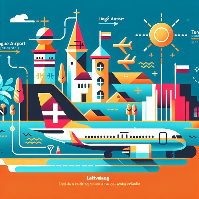 شركة إير بالتك تعيد تشغيل رحلات الركاب في مطار لييج بخدمة أسبوعية مزدوجة إلى جزر الكناري