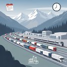 El corredor Inntaldreieck–Kufstein se congestiona por la liberación masiva que afecta la cadena de suministro A93/A12