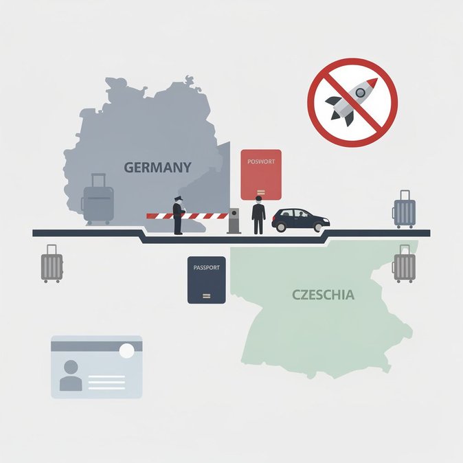 German Foreign Office cautions tourists on Czech border checks and new pyrotechnics law
