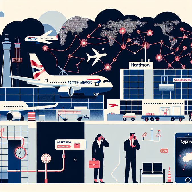 British Airways Power-Outage Fallout Disrupts Vital Larnaca–Heathrow Corridor