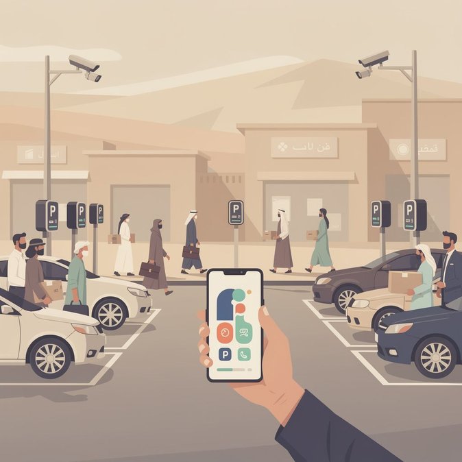 العين تطبق نظام الدفع مقابل مواقف السيارات على 1,455 موقفًا ابتداءً من 26 أكتوبر