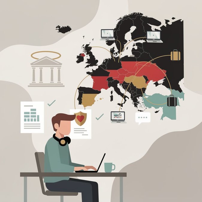 Publicado el borrador de la guía para ‘Nómadas Digitales’ en Alemania mientras los freelancers esperan la visa de 2027