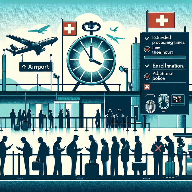 Airports Urge Emergency Fix for EU Entry/Exit System as Queues Grow – Swiss Hubs on Alert