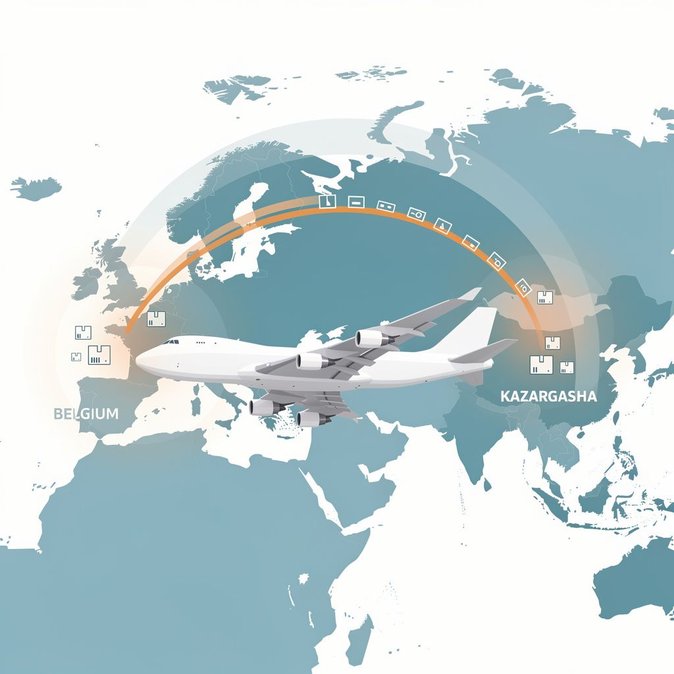 ASL Airlines Belgium Launches Liege–Karaganda Freighter Service, Strengthening Eurasian Trade Corridor