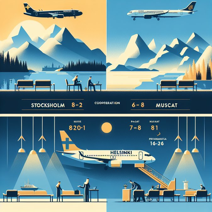 Finns piggy-back on Swedish evacuation before Finland’s own Oman charter departs tonight