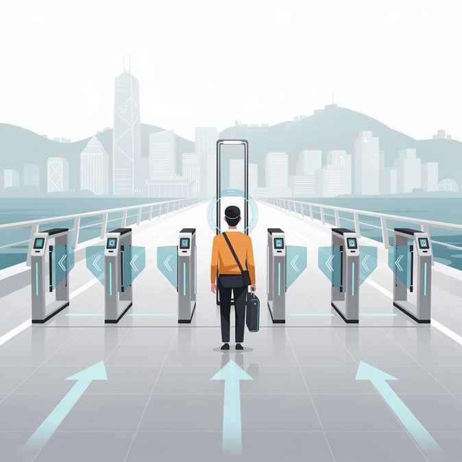 Lancement du e-Channel sans interruption sur le pont Hong Kong-Zhuhai-Macao pour les navetteurs fréquents