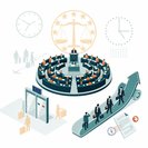 Le Sénat italien ouvre le débat sur le décret-loi 100/2026, liant les réformes de la justice à la mise en œuvre du Pacte migratoire de l'UE