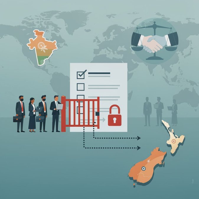 New Zealand Minister Slams ‘India-Only’ Entry Curbs in NZ-India FTA Immigration Chapter