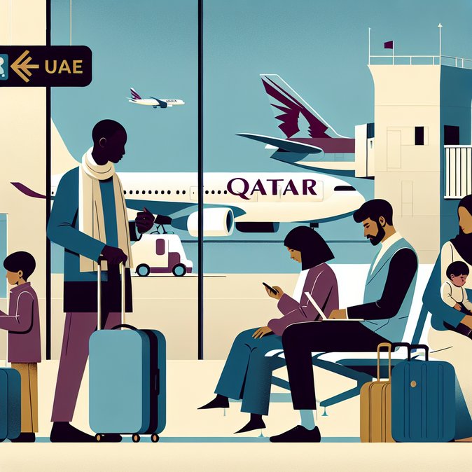 Qatar Airways launches limited relief flights to support passengers stranded in Dubai