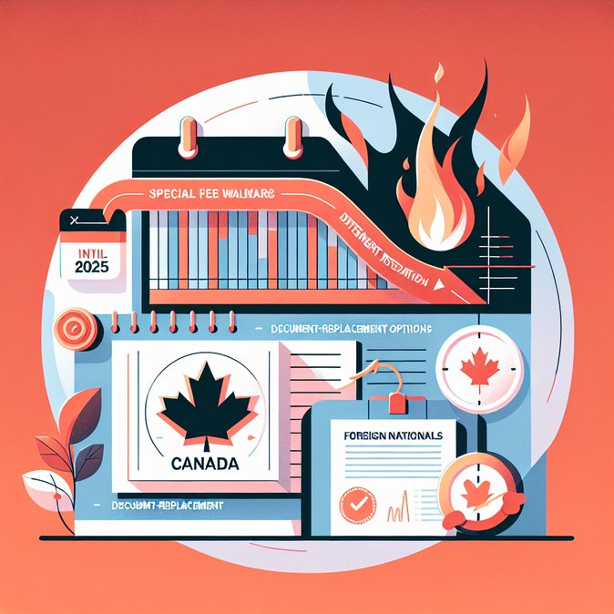 IRCC extends fee waivers and status-restoration deadlines for wildfire-affected newcomers