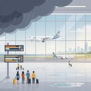 Mumbai airport back on schedule after three days of monsoon chaos