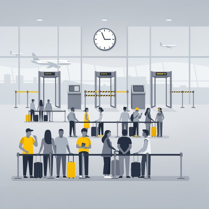 La pénurie de personnel provoque des files d'attente d'une heure aux contrôles de sécurité de l'aéroport Cologne/Bonn
